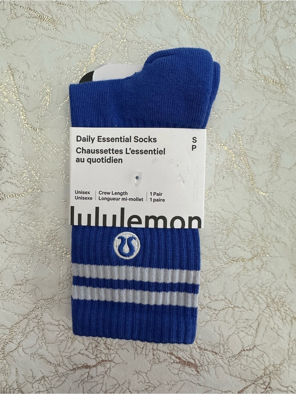 lululemon Daily Essential Crew Socks - Blue